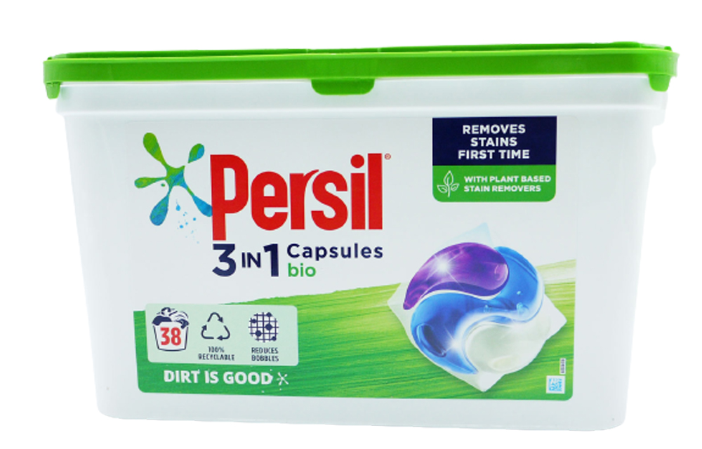 Persil 3 In 1 Bio Capsules 38 washes